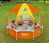 56432 Piscine Play Splash-In-Shade Bestway avec belvédère et douche 244x51 cm
