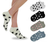 B-115 Pack de 12 paires de socquettes femmes mod. ROCK STAR taille unique 36/41