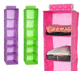782609 Organisateur de vêtements à suspendre 6 tablettes 28 x 28 x 120 cm