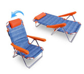 Petite chaise pour la plage ONSHORE 379837 oreiller avec accoudoirs