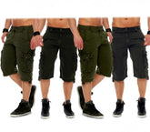 Bermuda pour homme 626 mod. JUNGLE multipoches tailles du 44 au 54 genoux