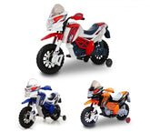 Moto électrique LT812 pour enfant MOTO CROSS avec double moteur 6 / 12V