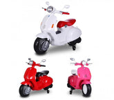 Scooter électrique LT849 pour enfants PRIMAVERA avec siège en cuir 12 V