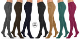 Pack de 12 collants d'hiver 150 DEN en microfibre pour femme plusieurs couleurs