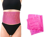 Ceinture de sudation film plastique 27 x 104 cm pour favoriser la transpiration