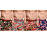 5839 Boxer pour homme modèle EXPLOSIVE FLOWER en 4 couleurs tailles de M au XXXL