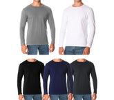 VKA26 Sous-pull ORLANDO pour homme col rond slim effet thermique