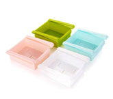 4348 Pack de 4 Tiroirs coulissant de rangement pour réfrigérateur 12x15x5,7 cm