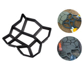 4371 Moule à pavé béton pour jardin 42,5 x 42,5 cm matrice pour béton