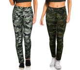 KZ-380 Pantalon imprimé camouflage pour femme modèle GIPSY tailles S au XL