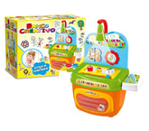647256 Bureau d'activités pour enfant avec projecteur tableau blanc magnétique