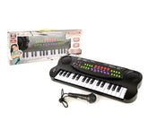 101045 Clavier électronique jouet avec microphone 32 touches et bases rythmiques