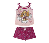 22-1971 Pyjama d’été PAW PATROL pour fille SKYE en coton tailles de 2 à 6 ans
