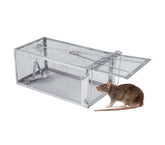 Piège à souris en métal 10750 cage avec mécanisme à ressort