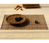 137697 Ensemble de 4 set de table en bambou de différentes couleurs 30x40cm