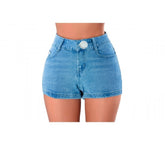 Short pour femmes en jeans FORBIDDEN ZONE effet moulant