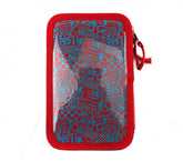 455463 Trousse 3 compartiments inclue 43pcs CARS MCQUEEN Coloré