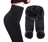 Leggings femme mod thermique. Zero Degres -noir -avec de la fourrure intérieure