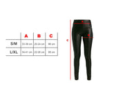 OV3302 Legging thermique pour femme en cuir SEXY WOMAN mod. Yaten felpato