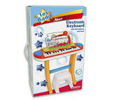 BONTEMPI 133209 Clavier sur pieds 31 touches son micro et tabouret