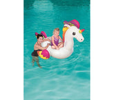 41114 Licorne gonflable à chevaucher 165 x 145 cm BESTWAY avec poignées