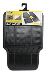 Pack complet de 4 tapis voiture en caoutchouc taille universel- résiste á l'eau