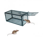 Piège en métal pour souris à ressort à pression automatique 24x11x11 cm NOIR