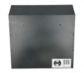 Art. 711 Boîte publicitaire Iron Grey avec protection anti-pluie 32x13x32 cm