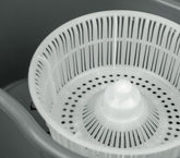 810779 Sceau avec pédale et serpillère en microfibre rotative 360° CNET 6L