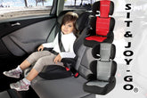 Siège - auto pour enfant - 3 en 1 - GROUPE II / III de 4 à 12 ans - de 15 à 36kg