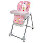 B005S Chaise haute bébé inclinable et pliante PAPPA E GIOCO NUNU' rembourrée
