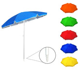 374016 Parasol de plage et de jardin ONSHORE en plusieurs couleurs 90/8 ø 32