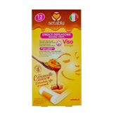 931422 8 bandes d'épilation SETABLU avec extraits de caramel et calendula
