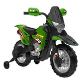 B85493 Moto électrique pour enfants BKT CROSS WARRIOR mp3 en 2 couleus