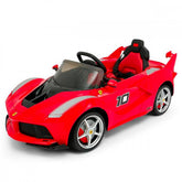 B08184 Voiture Électrique Pour Enfant Télécommande FERRARI FXX En Cuir 12V
