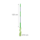 084326 Serpillière autodrainante en microfibre interchangeable 135cm TWIST MOP