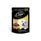 Cesar Délices Nourriture pour chien en sauce au poulet et aux légumes 100 g