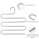 181149 Cintres 5 niveaux pour vêtements Cool Hanger économise l'espace