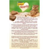6 Paquets de biscuits Purina Friskies Heart pour chiens, saveur poulet/bœuf 320g