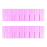 Lot de séparateurs en plastique organiseur modulaire pour tiroirs 90x435mm