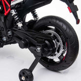 LT909 Aprilia Dorsoduro 900 EVA moto électrique enfants avec lumières et sons