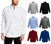 chemise coton pour hommes ALEX coupe droite col classique différentes couleurs
