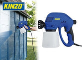 Pistolet à peinture aérographe - 80 watts avec réservoir - KINZO