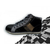 Chaussures homme mod. GRAPHITE bout rond et zip latérale