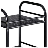 Desserte 3 niveaux multifonction pour objets 4 roues 40 x 35 x 75 cm