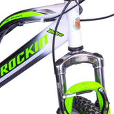 vélo 26" ROCKIN BIAMMORTIZZAT 2 freins et 12 vitesses shimano BKT BTB26