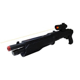 Fusil double canon calibre 6 mm pistolet jouet 101304 avec laser RK302
