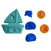 CRAYOLA Dough Super ensemble sous-marin du monde 719713 pâtes à mouler, moules