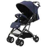 Poussette NUNU' BUGSY NU-C1-BL couleur BLEU pliant 516629 Chariot couvre-jambes