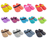 Sabot pour Femme mod COMFORT en caoutchouc, respirant coloré différentes tailles